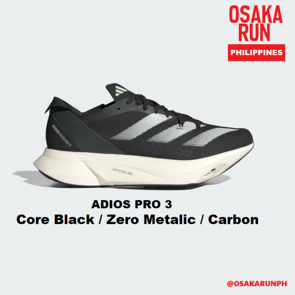 Adios Pro 3 - Core Black / Zero Metalic / Carbon