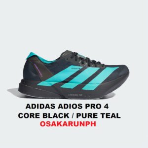 Adidas Adios Pro 4 – Core Black / Pure Teal