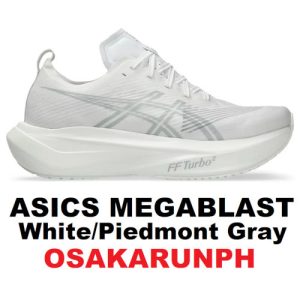 Asics Megablast – White / Piedmont Grey