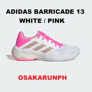 Adidas Barricade 13 White / Pink