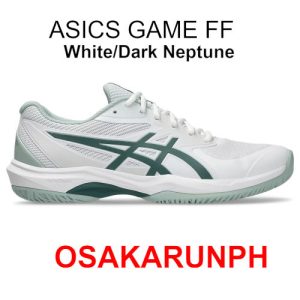 Asics Game FF - White / Dark Neptune