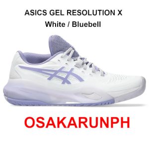 Asics Gel Resolution X - White / Bluebell