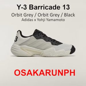 Y-3 Barricade 13 - Orbit Grey - Yohji Yamamoto x Adidas