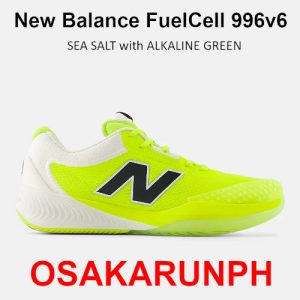 New Balance FuelCell 996v6 – SEA SALT with ALKALINE GREEN