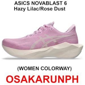 Asics Novablast 6 - Hazy Lilac / Rose Dust