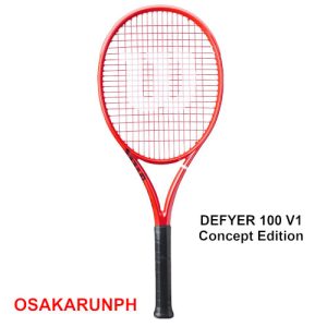 Wilson DEFYER 100 V1 Concept Edition Tennis Racket (Frame Only)