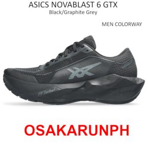 Asics Novablast 6 GTX - Black / Graphite Grey