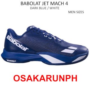 Babolat Jet Mach 4 – Dark Blue / White
